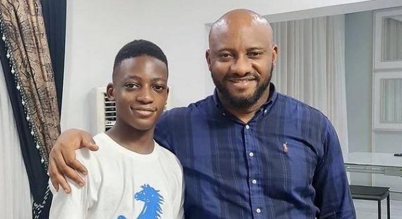 Edochie promised to attend his son's swimming competition 
