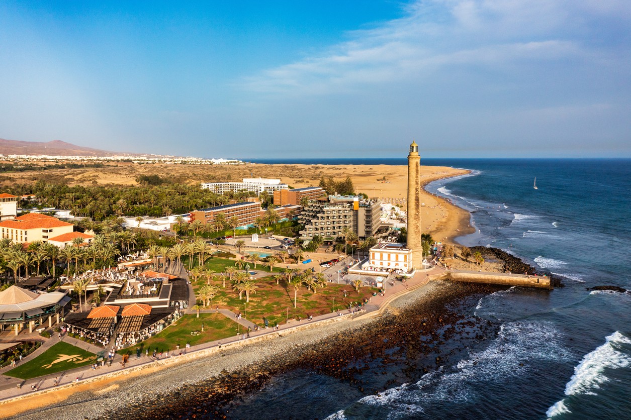 Letovisko Maspalomas na Kanárskych ostrovoch. (ilustračné foto)