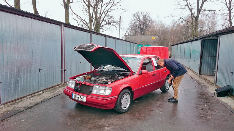 Auto z ogłoszenia - Mercedes W124 jako obiekt spekulacyjny