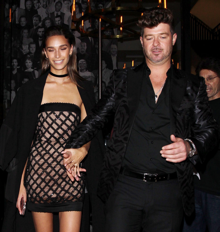 Robin Thicke i April Love Geary przyłapani na randce w Los Angeles