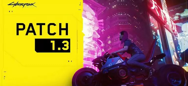 Cyberpunk 2077 - patch 1.3 już jest. CD Projekt RED wydało też pierwsze małe DLC