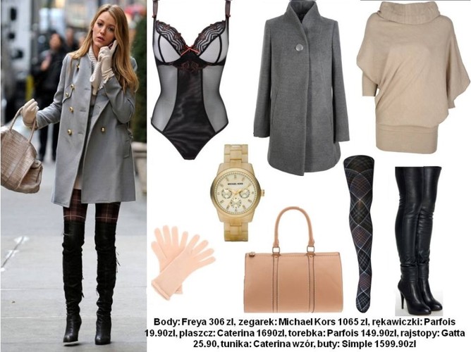 Jesienno-zimowe zestawy w stylu gwiazd