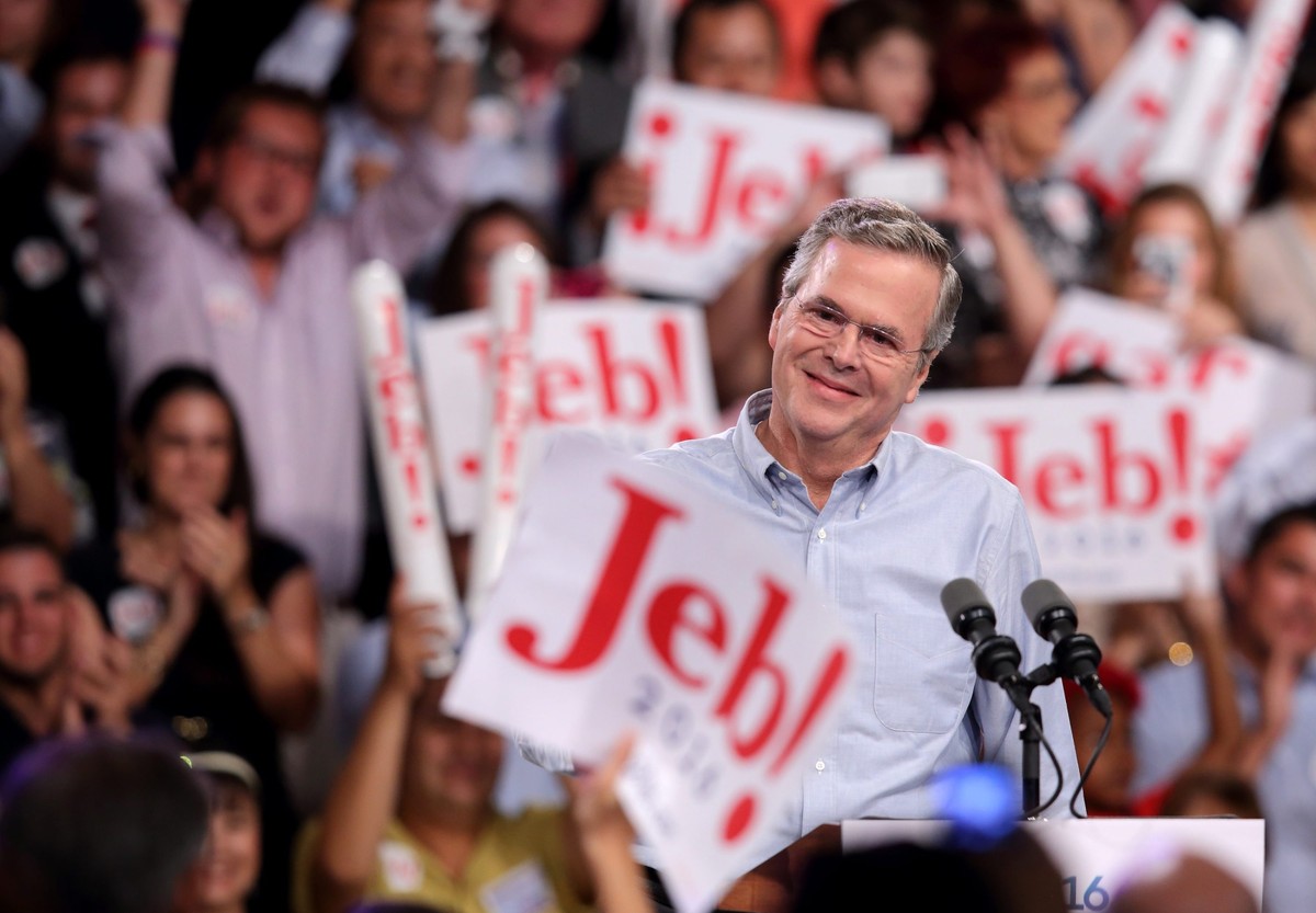 Jeb Bush, EPA/CRISTOBAL HERRERA Dostawca: PAP/EPA.