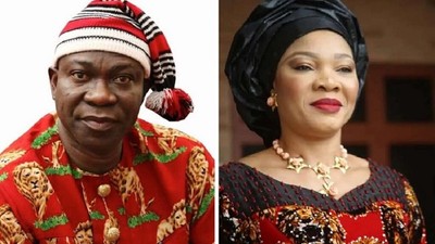 Senator Ike Ekweremadu and his wife, Beatrice Nwanneka Ekweremadu (TheNation)