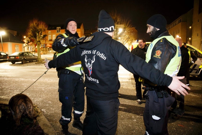 Żołnierze Odyna patrolują Oslo