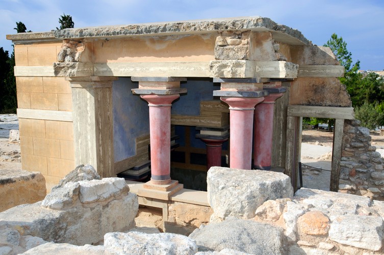 Minojski pałac Knossos, Kreta