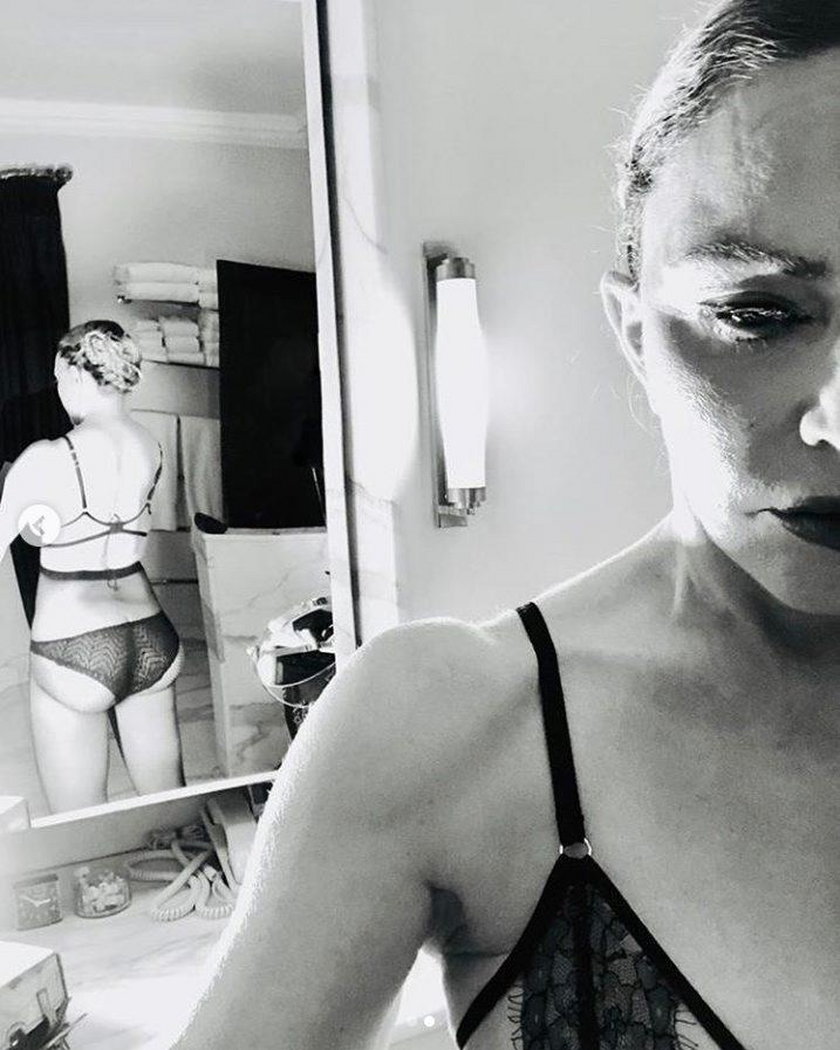 Madonna pokazała się w bieliźnie. Co się stało z jej pośladkami?