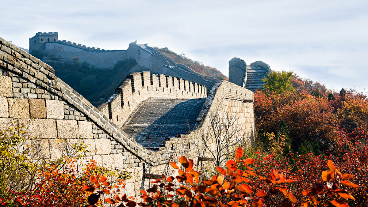 Koronawirus Chiny. Można zwiedzać fragment Wielkiego Muru Chińskiego