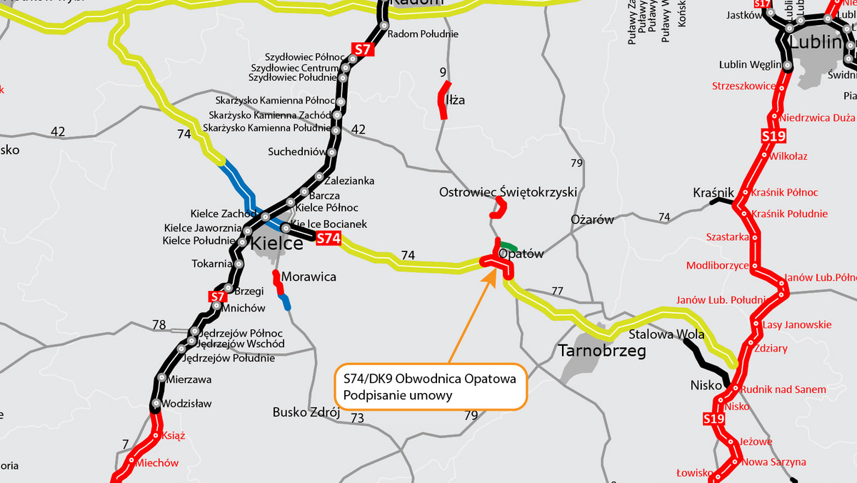 Opatów. Niebawem ruszy budowa obwodnicy