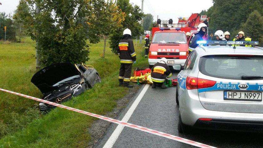 Groźny wypadek rapera pod Opolem