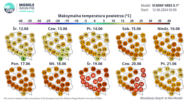 Od weekendu czeka nas szybkie ocieplenie