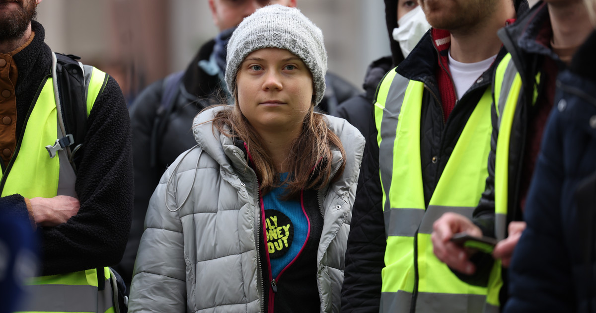 Greta Thunberg detained in London.  We know why she is protesting