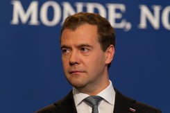 Miedwiediew o nowej zimnej wojnie między Rosją i Zachodem