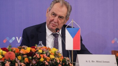 Prezydent Czech Miłosz Zeman