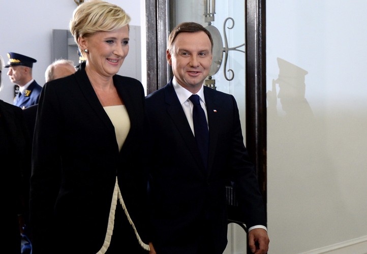 Prezydent Andrzej Duda i Pierwsza Dama Agata Kornhauser-Duda