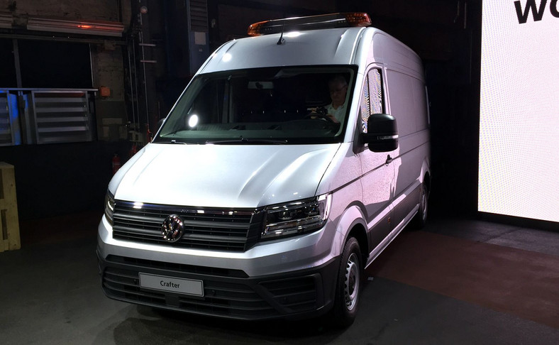 Volkswagen crafter nowej generacji już w produkcji. Nowa