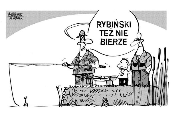 Rybiński nie bierze wybory krzętowski