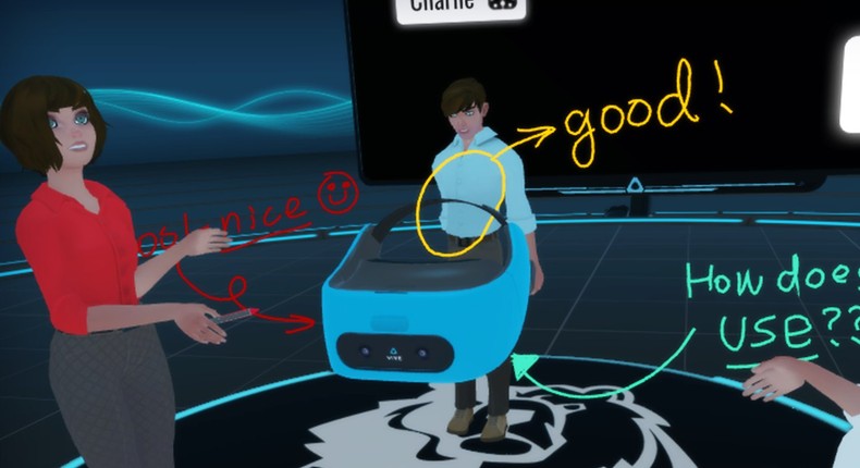 VIVE Sync, a virtual reality collaboration and meeting application from HTC VIVE