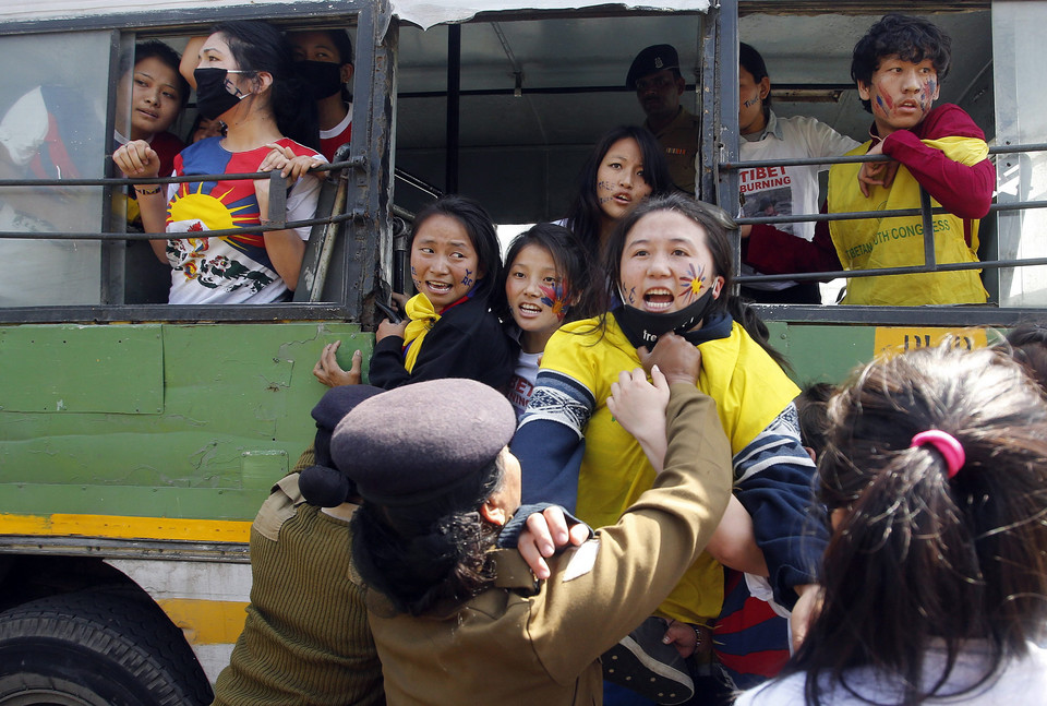 INDIA TIBETAN UPRISING DAY	 (Tibetan activists in India)