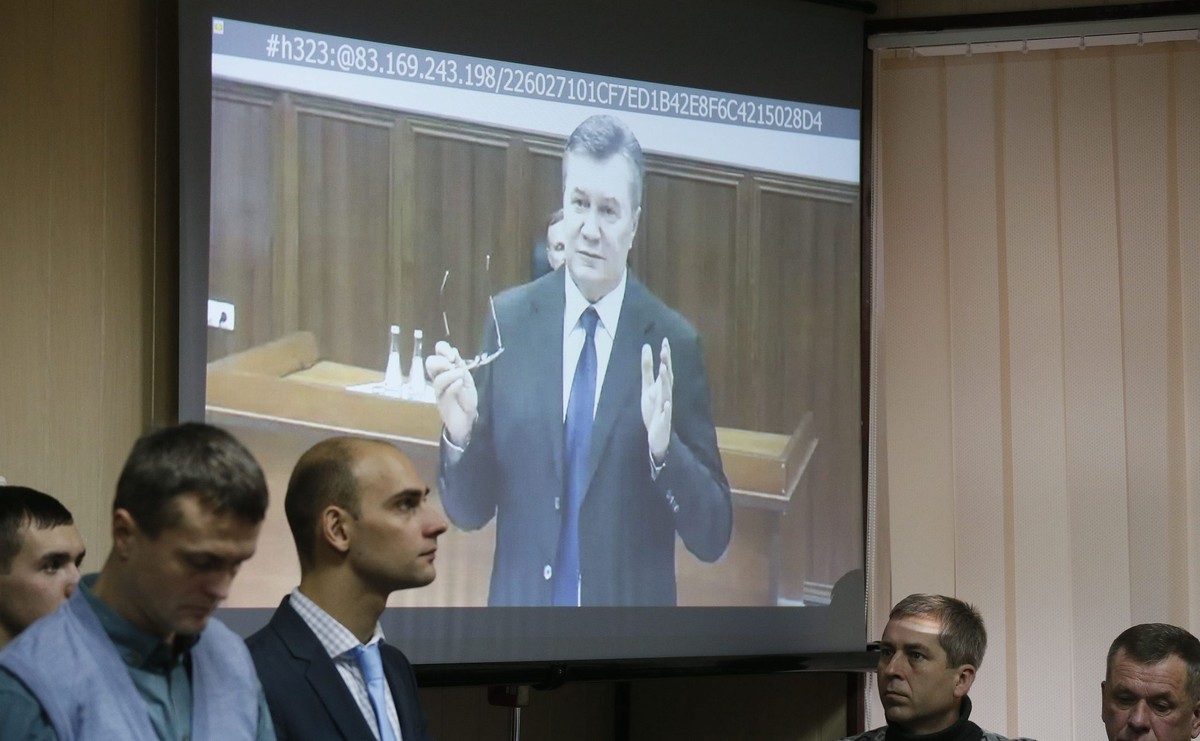 Wideoprzesłuchanie Wiktora Janukowycza