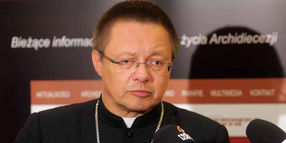 Arcybiskup łódzki Grzegorz Ryś