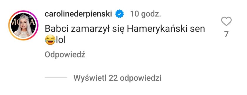 Derpienski odpowiedziała Nosowskiej.