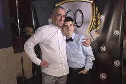 Alan z ojcem Tadeuszem w 2019 r.