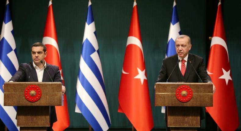 Erdogan and Tsipras discussed a range of issues during the Greek premier's visit earlier this month, including bilateral disputes and the divided island of Cyprus