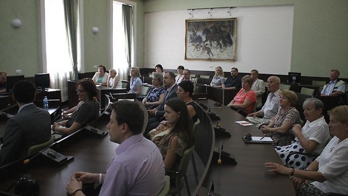 Konferencja z okazji przystąpienia Kieleckiego Banku Żywności do Federacji Polskich Banków Żywności odbyła się w Urzędzie Miasta Kielce.