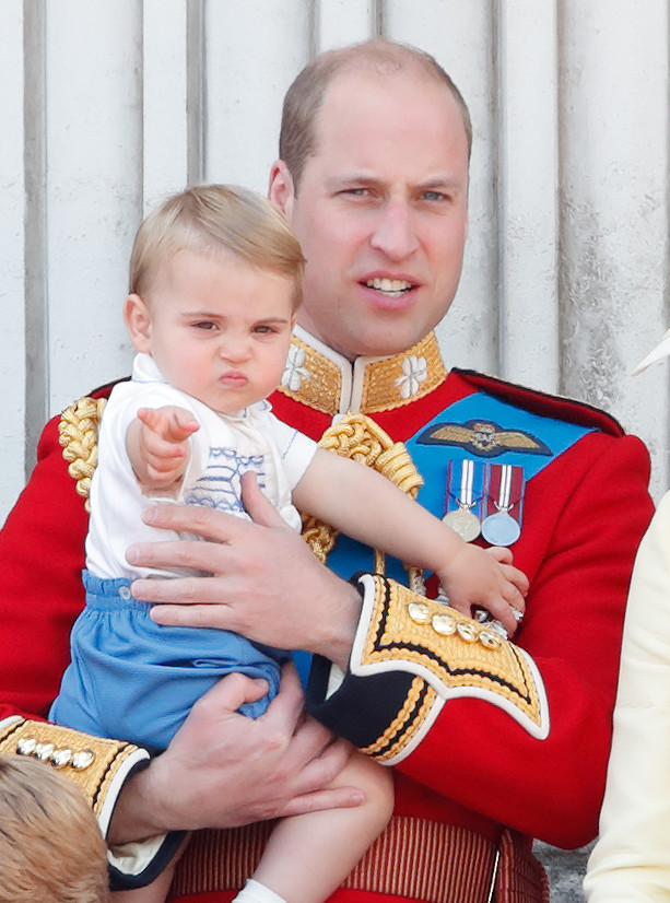 Trooping the Colour: książę Louis skradł show na królewskim balkonie