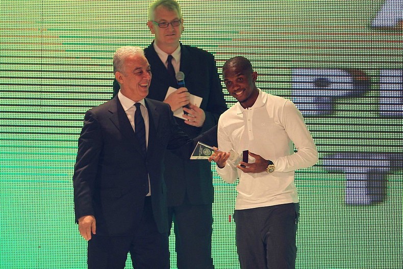 Samuel Eto'o won the African Player of the Year four times during his prime