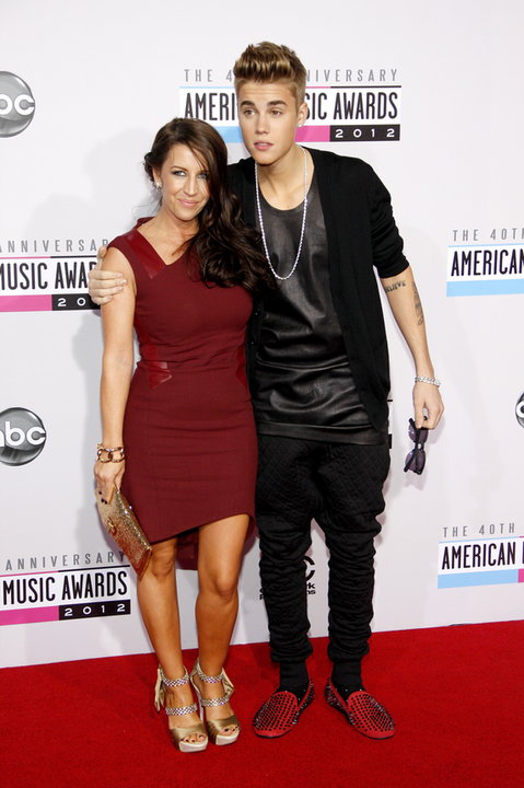 Zagraniczne gwiazdy z mamami na czerwonym dywanie: Justin Bieber i Pattie Mallette 
