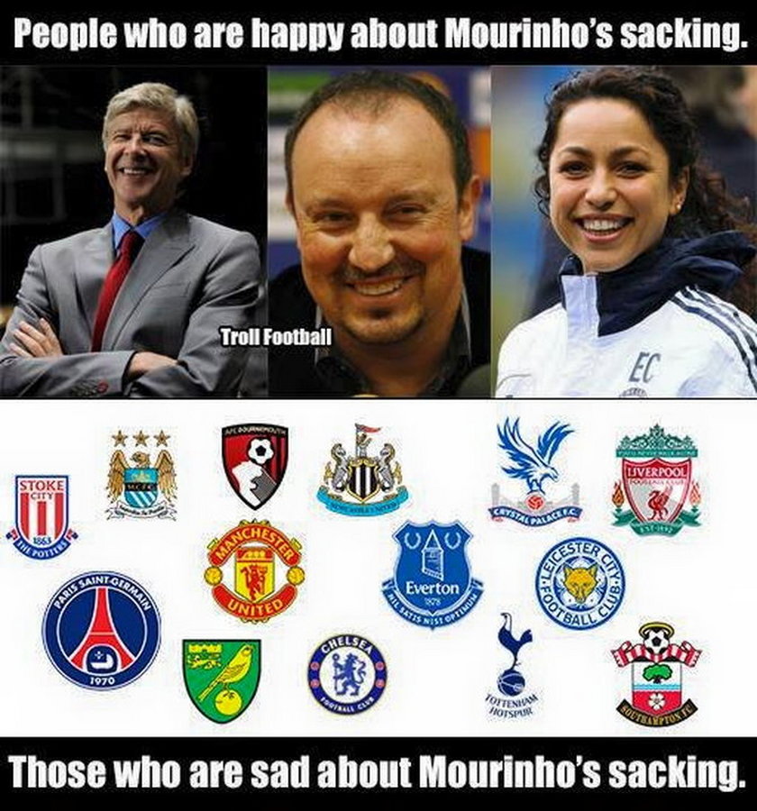 Memy po zwolnieniu Jose Mourinho z Chelsea. GALERIA