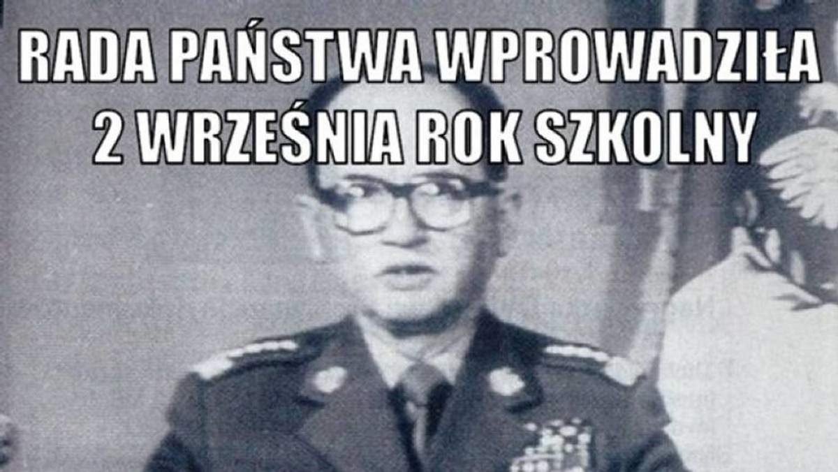 Początek roku szkolnego - memy