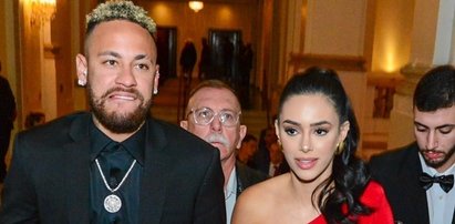 Zakochany Neymar z piękną partnerką na specjalnej gali