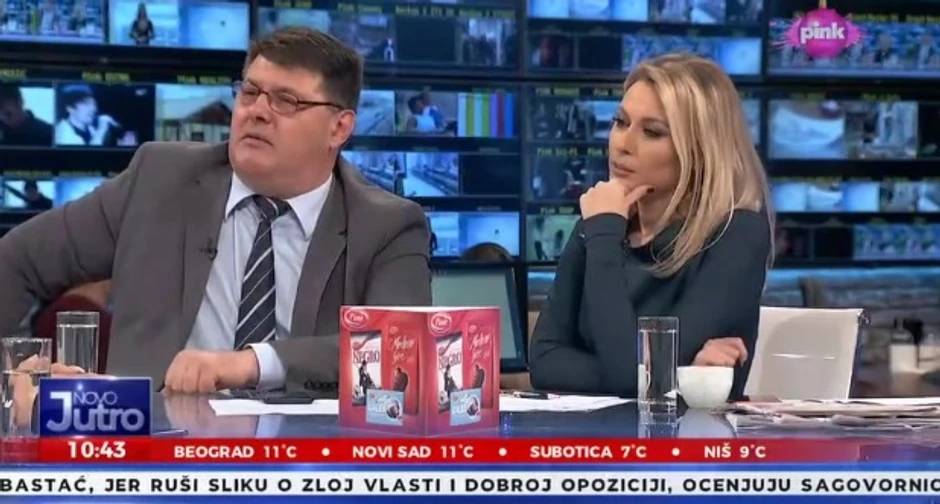 Predrag Sarapa i Dajana Paunović