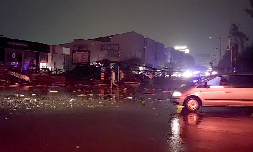 Rasut krov Novosadskog sajma