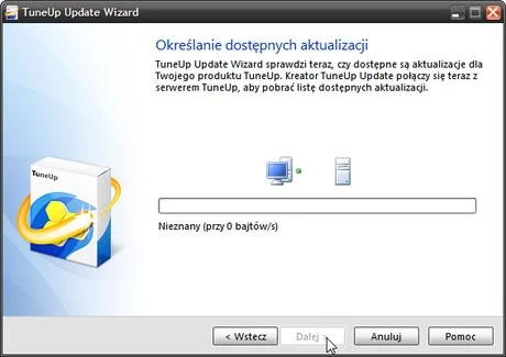 TuneUp Update Wizard – aktualizacja aplikacji przez Internet