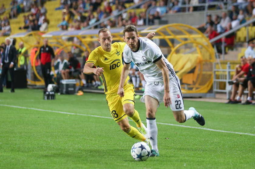 Pilka nozna. Liga Europy. Sheriff Tyraspol - Legia Warszawa. 24.08.2017