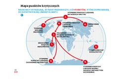 Punkty krytyczne zmian klimatu. Reakcja łańcuchowa trwa [MAPA]