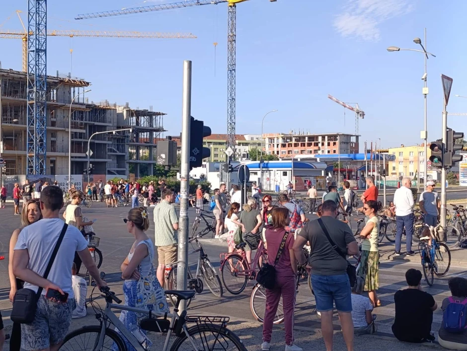 Blokada u Novom Sadu