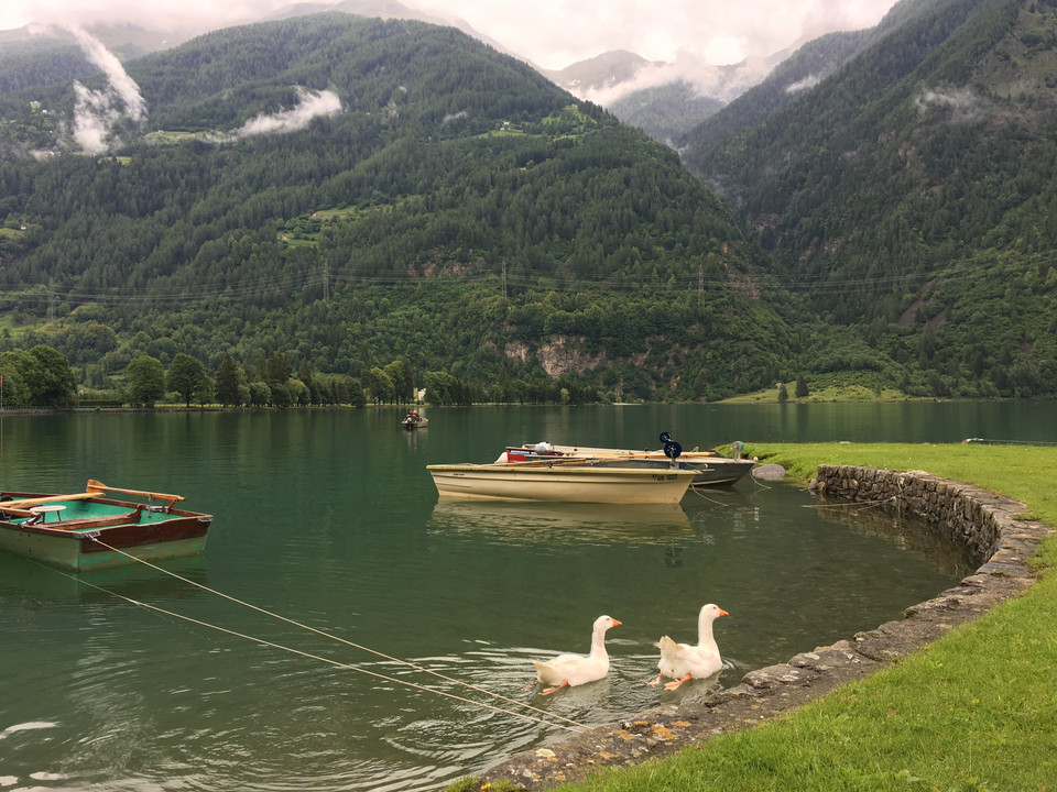 Jezioro Lago w Poschiavo