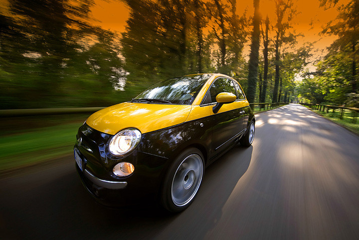 Fiat 500: w interpretacji Aznom