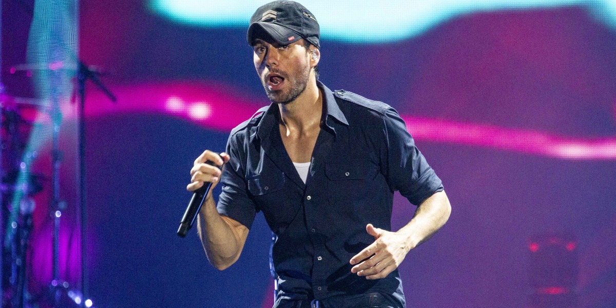 Enrique Iglesias performs in San Antonio, Texas