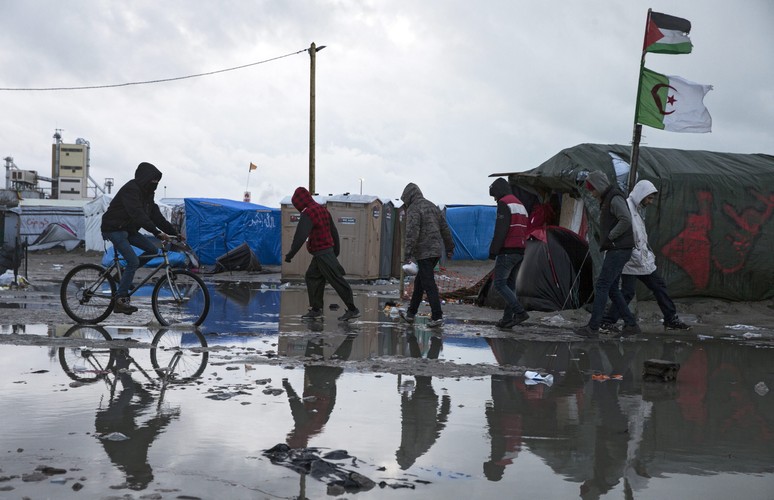 Obóz dla uchodźców w Calais