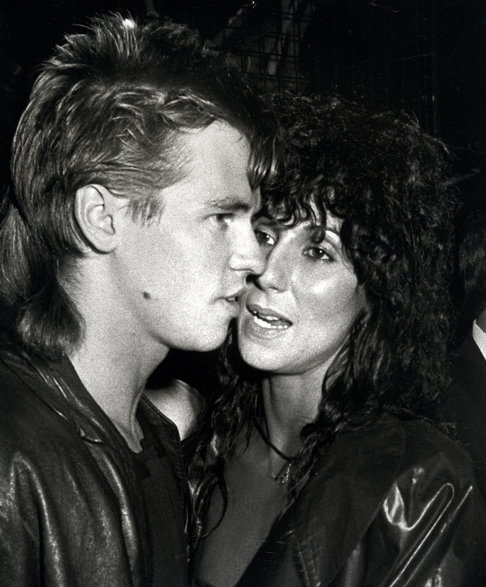 Val Kilmer i Cher w 1982 r.