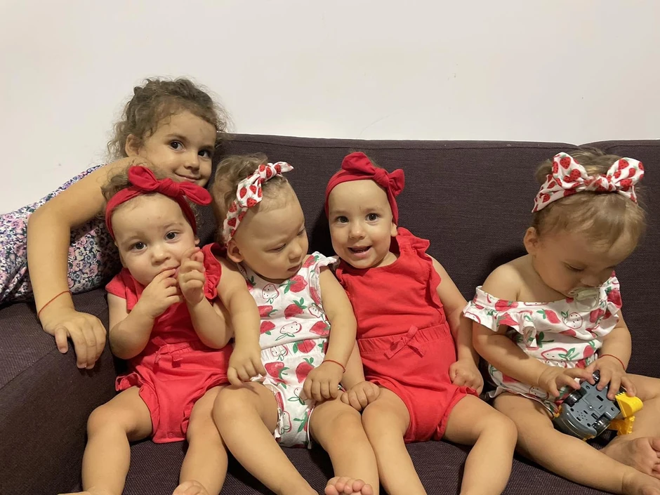 Iskra ima četiri godine, a četvorke su napunile 17 meseci