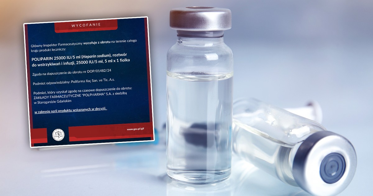 Wycofanie leku ze sprzedaży. Wpłynęło zgłoszenie ze szpitala