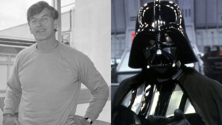 David Prowse prywatnie (Getty Images, fot. PA Images/Contributor) i jako Darh Vader