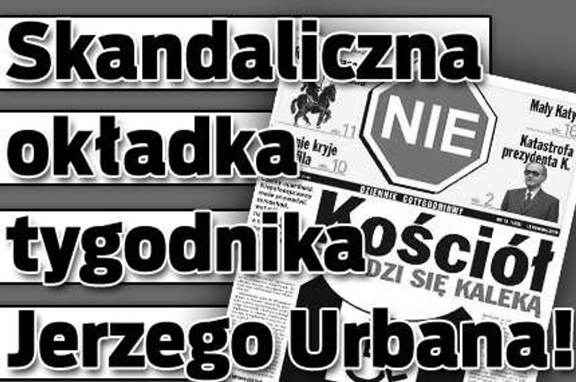 Urban przeprasza za skandaliczny tytuł